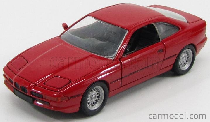 Maisto 1/18 BMW 850i 1990 Rouge - Modèle Réduit Diecast 31805