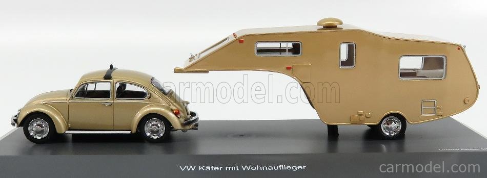 VOLKSWAGEN - BEETLE KAFER MAGGIOLINO WITH TRAILER 1955