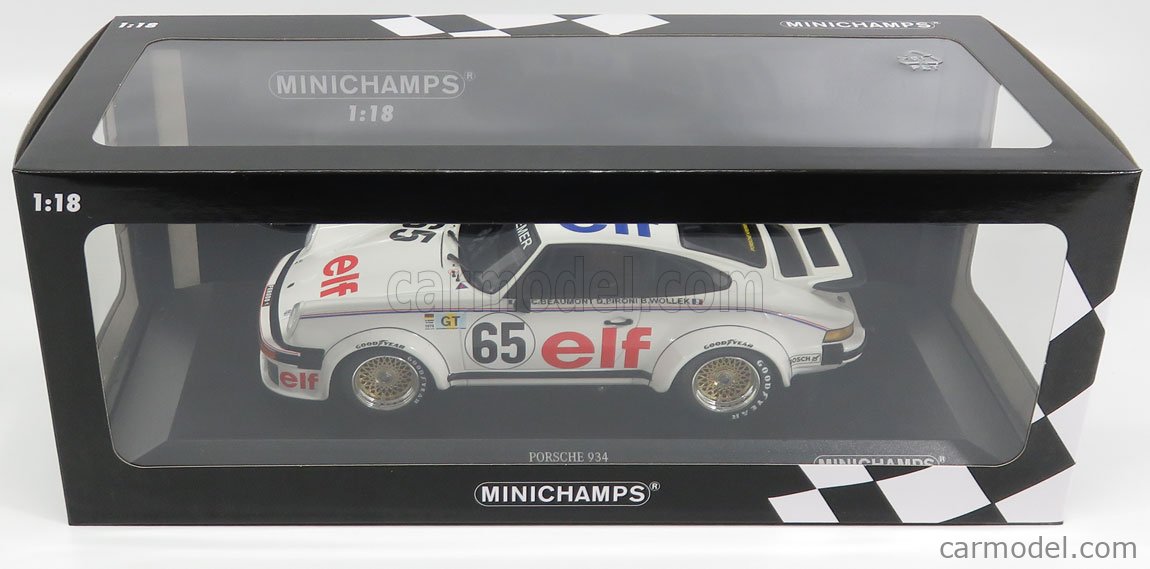 MINICHAMPS 155766465 Scale 1/18 | PORSCHE 911 934 TEAM MINICHAMPS 155766465 Scale 1/18 | PORSCHE 911 934 TEAM