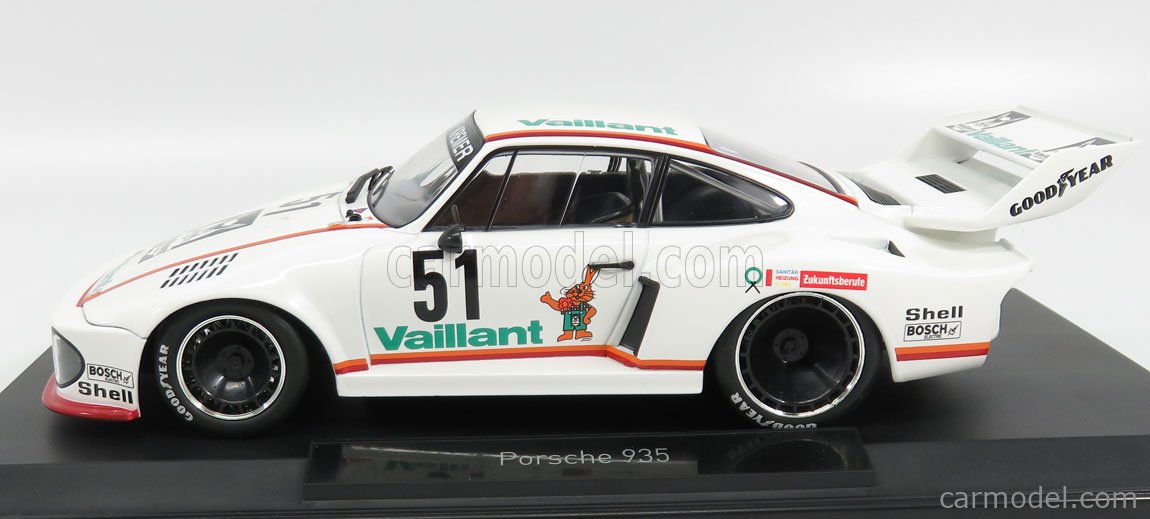 PORSCHE - 935 TEAM VAILLANT N 51 2nd DRM LOWE ZOLDER 1977 B.WOLLEK