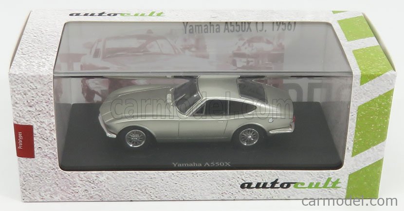 AUTOCULT ATC06030 Scale 1/43 | YAMAHA A550X JAPAN 1964 SILVER MET