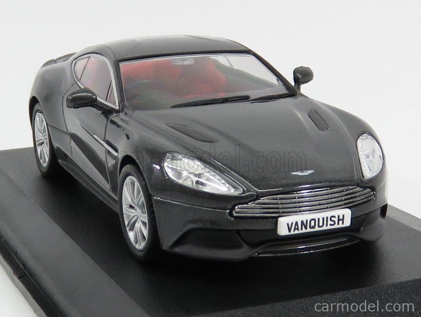 OXFORDMODELS OX43AMV003 Scale 1/43 ASTON MARTIN VANQUISH COUPE RHD 2013 QUANTUM SILVER MET