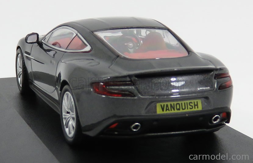 OXFORDMODELS OX43AMV003 Scale 1/43 ASTON MARTIN VANQUISH COUPE RHD 2013 QUANTUM SILVER MET