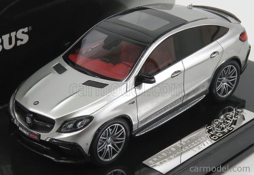 Minichamps Scale 1 43 Mercedes Benz Gle Class S63 Amg Coupe 850 Brabus 4x4 C292 16 Silver