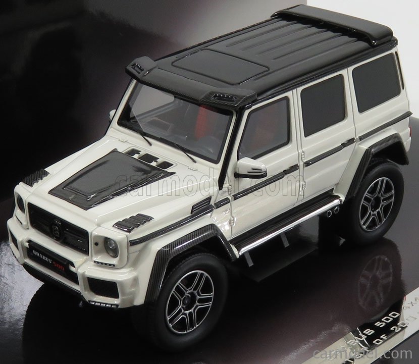 Minichamps Scale 1 43 Mercedes Benz G Class G500 Brabus 4x4 2 16 White