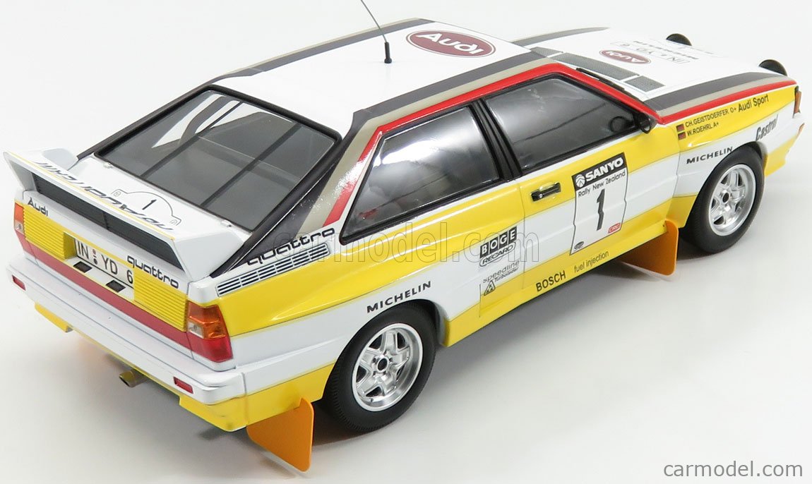 1:18 Minichamps Audi Quattro A2 #1 Rally New Zealand 1984
