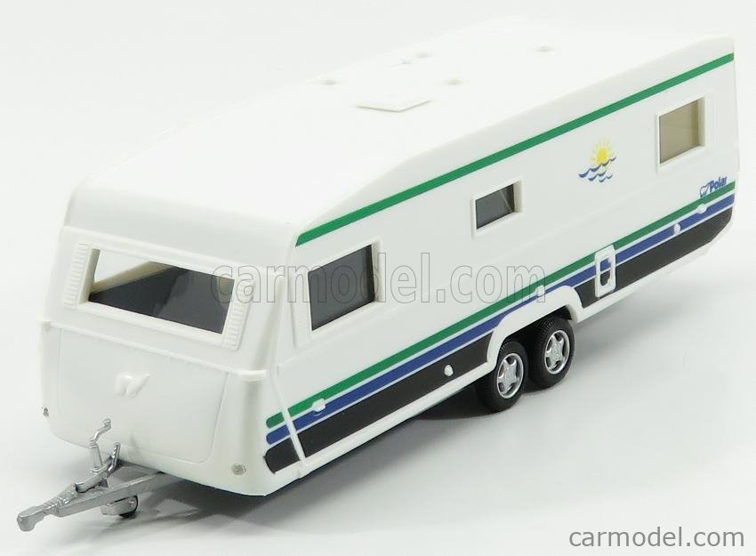 HONGWELL 92170 Scale 1/43 | TRAILER BIG POLAR CARAVAN ROULOTTE 2005 WHITE