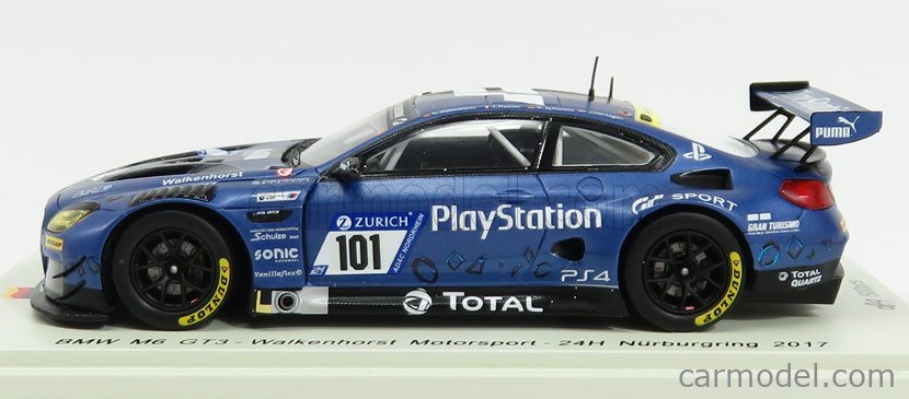 スパーク 1/43 BMW M3 E36 WS-BMW 1994 DTM ニュルブルクリンク #34 H.ベッカー Spark BMW M3 E36 - 1st 1996 Nurburgring 24 Hours - #10 1:43 model car