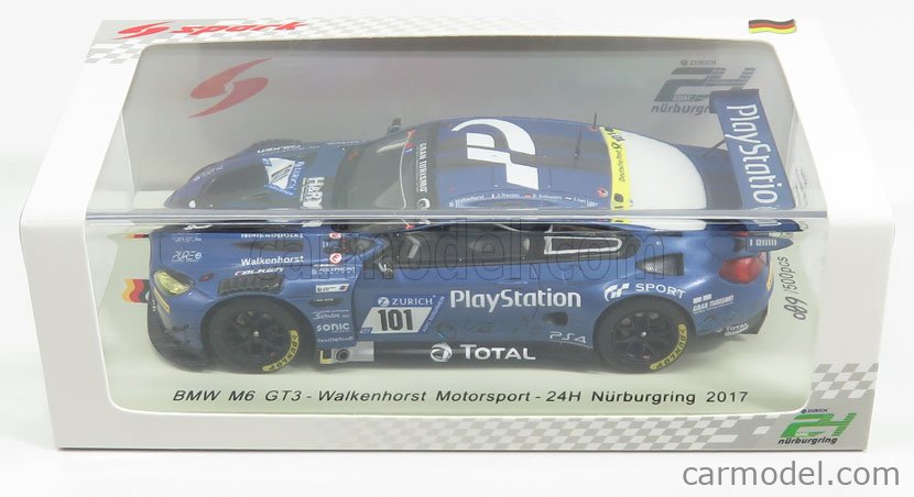 SPARK-MODEL SG368 Scale 1/43 | BMW M6 GT3 TEAM WALKENHORST