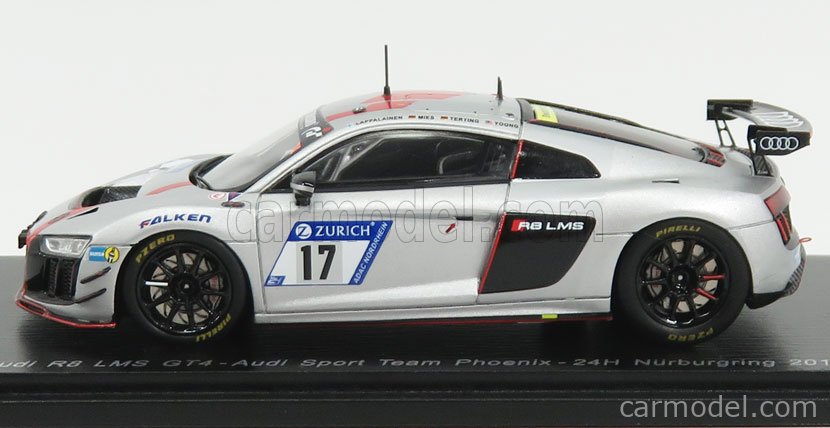 SPARK-MODEL SG301 Scale 1/43 | AUDI R8 LMS GT4 TEAM AUDI SPORT 