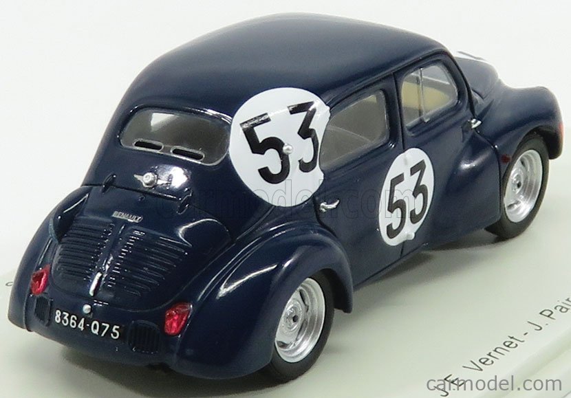Spark S5225 Renault 4CV 1063, No.53 24H Le Mans 1952, Y. Lesur - A