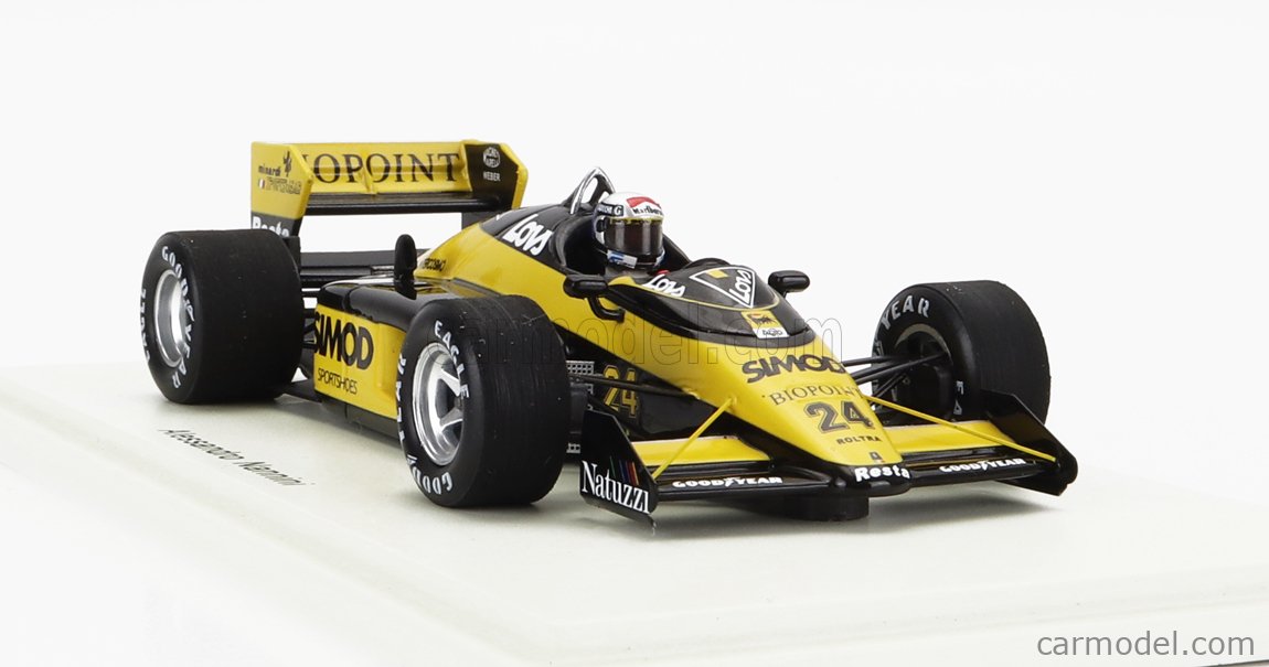 1/43 MINARDI M187 デトロイト GP 1987 アレッサンドロ ナニーニ ミナルディ - ミニカー