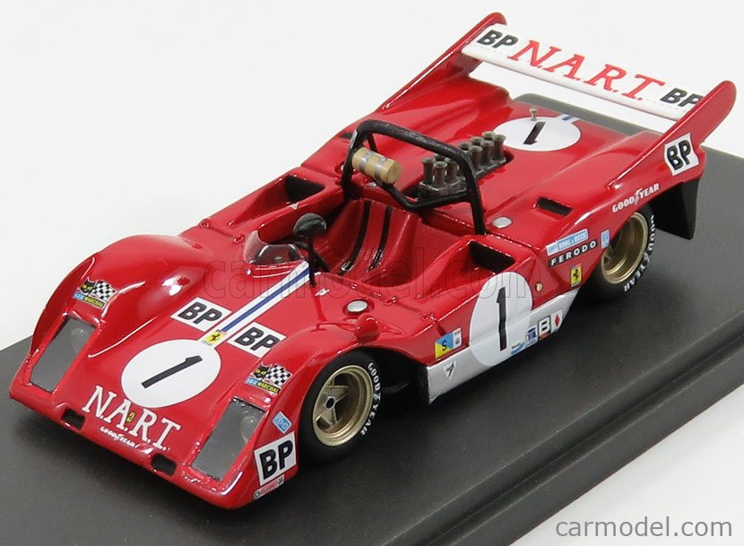 MG-MODEL BAR.143.011 Scale 1/43 | FERRARI 312P TEAM N.A.R.T. NORTH