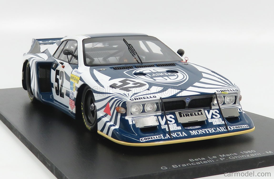 Spark S1385 1/43 Lancia Beta Montecarlo Turbo No.67 24H Le Mans 1981