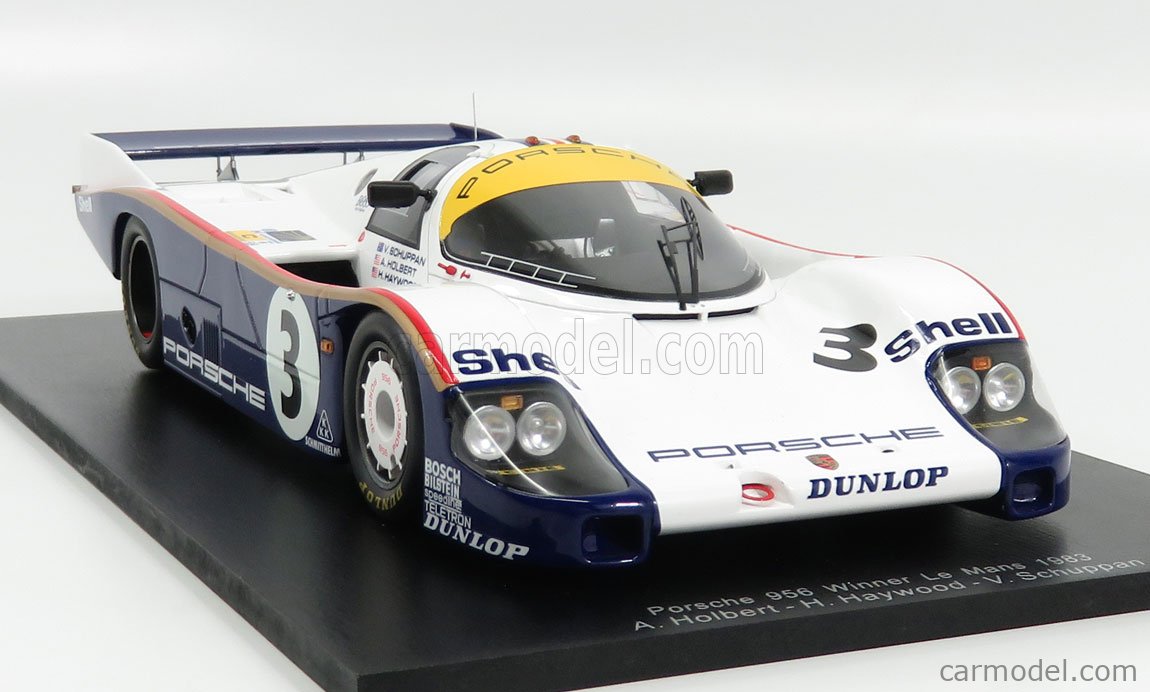 Spark - 18lm84 - porsche 956 new man - gagnant le mans 1984 - échelle 1