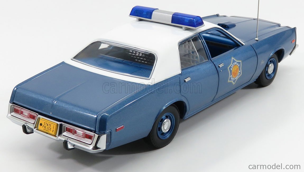 GREENLIGHT 19044 Scale 1/18 | PLYMOUTH FURY ARKANSAS STATE POLICE 1977 ...