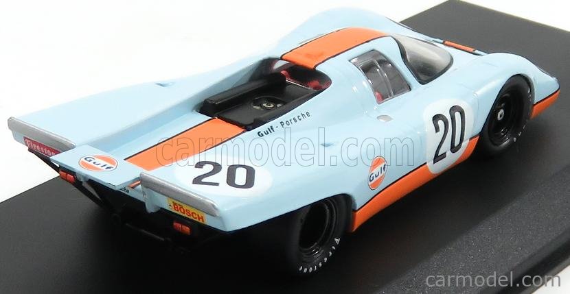 Miniature Porsche 917K N°19 Le Mans 1971 - Minichamps 1:43 (2ème Place) - Boîte D'origine