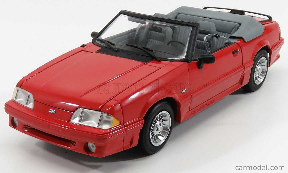 GMP 18904 Scale 1/18 | FORD USA MUSTANG 5.0 CABRIOLET 1987 - SPOSATI ...