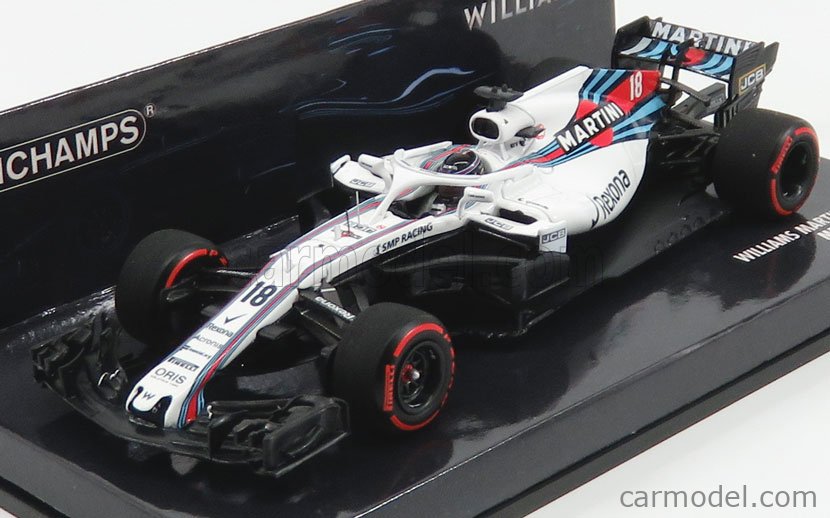 WILLIAMS F1 FW41 MERCEDES TEAM MARTINI RACING N 18 RACE VERSION 2018 L.STROLL