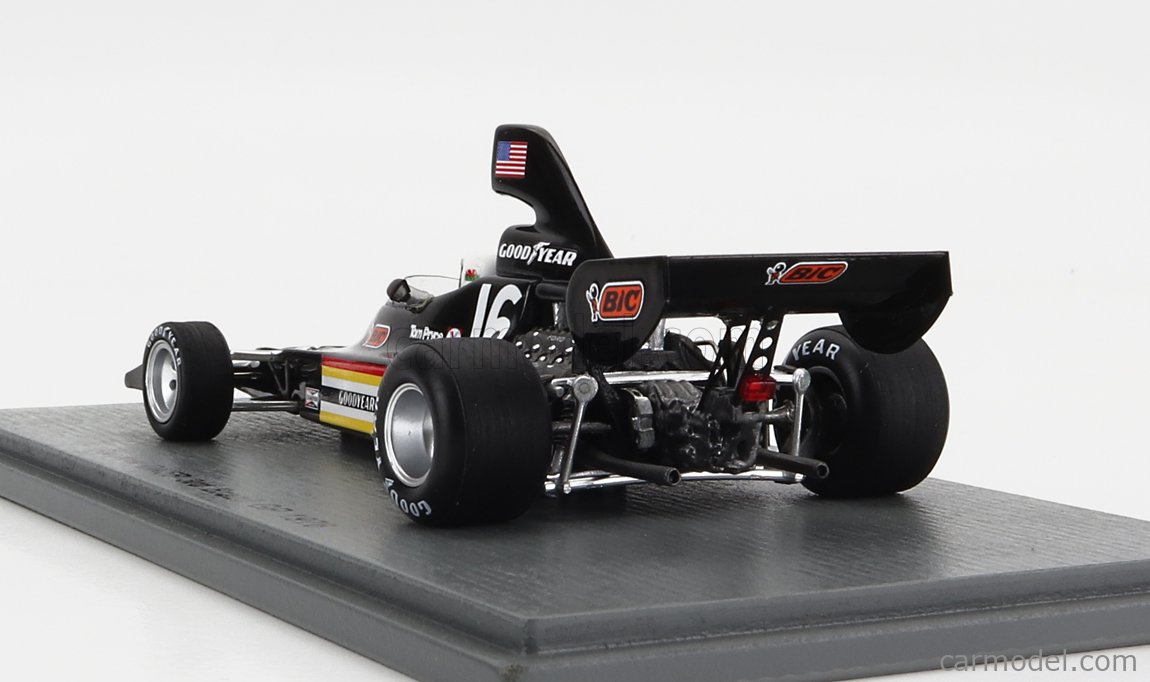 SPARK-MODEL S3837 Scale 1/43 | SHADOW F1 DN5 N 16 3rd BRAZILIAN GP