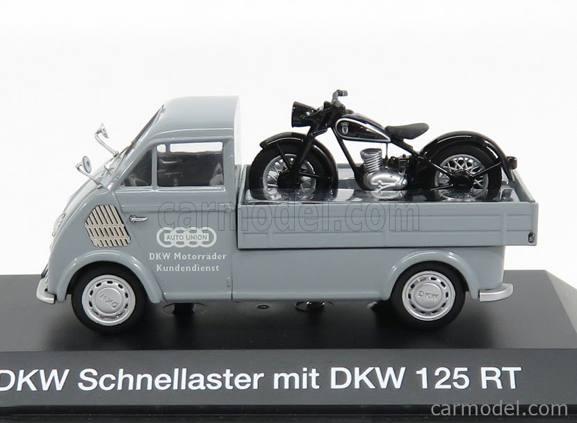 DKW - F89 TRANSPORTER WITH MOTORCYCLE DKW 125 RT 1952