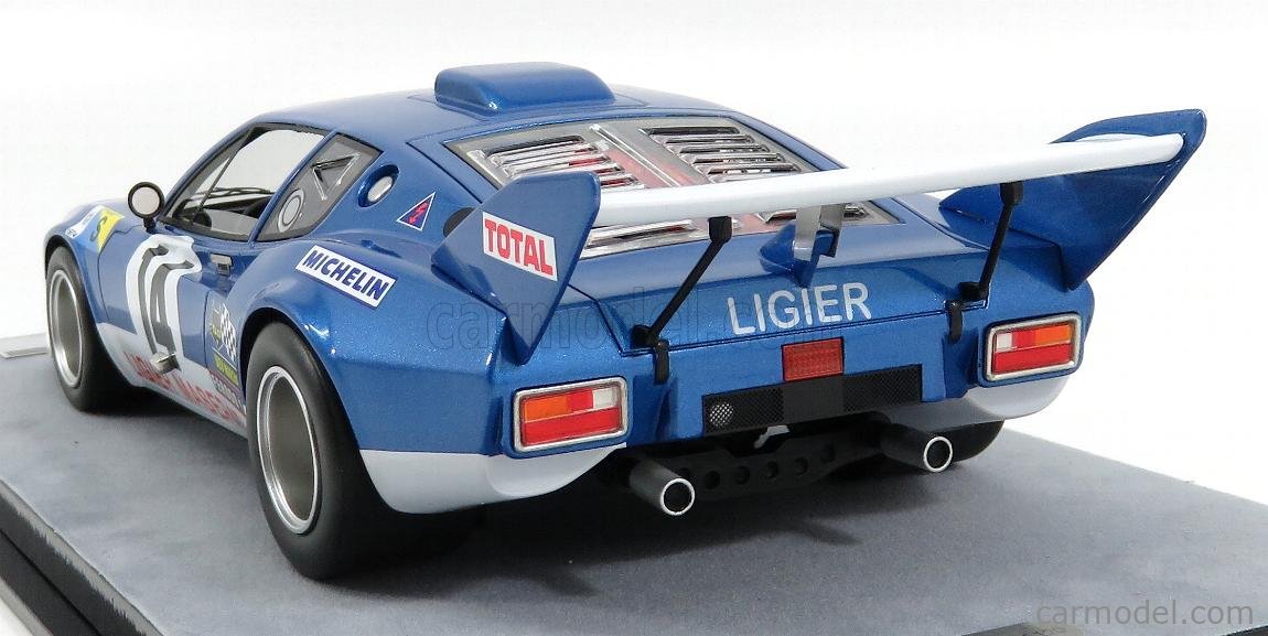 TM18-99B 1/18 scale Tecnomodel Ligier JS2 Le Mans 24h 1974 