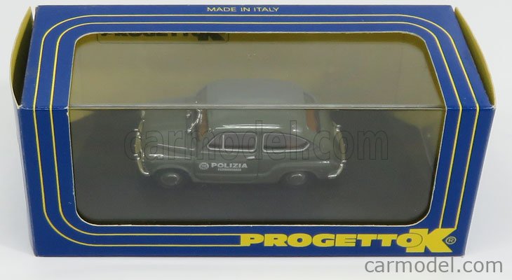 Fiat 600 Police - ProgettoK - 1/43 en Boîte - Collection