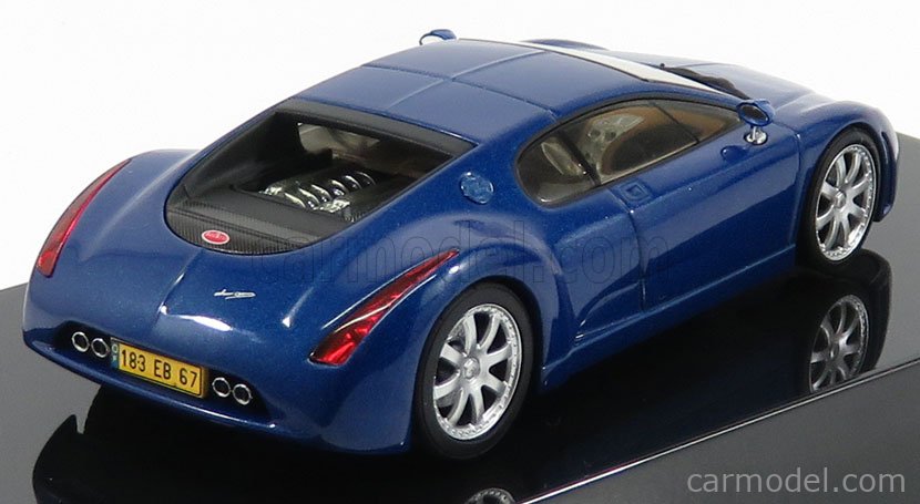 AUTOART 50911 Scale 1/43 | BUGATTI EB18.3 CHIRON 1999 BLUE MET