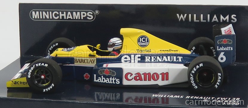 MINICHAMPS 437900006 Scale 1/43 | WILLIAMS F1 RENAULT FW13B N 6