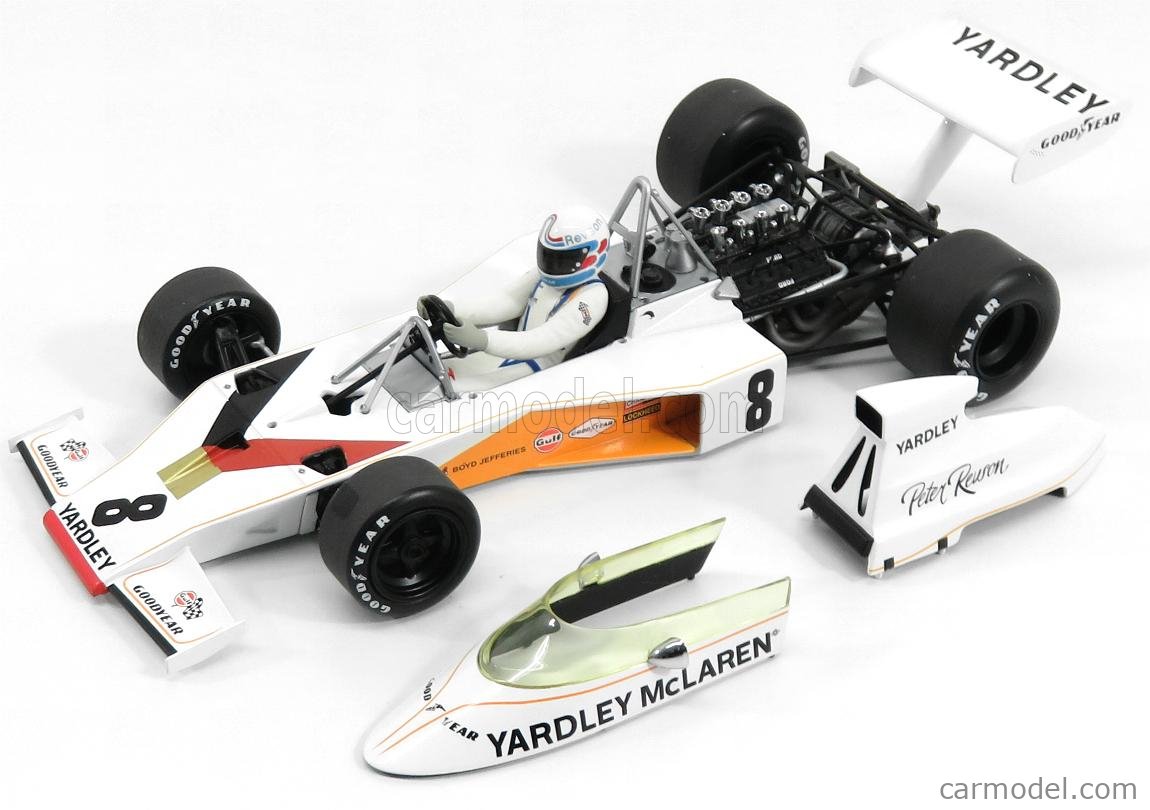 Minichamps McLaren Ford M23 - Peter Revson 1973 - Édition 1/43 N°37 - En Boîte