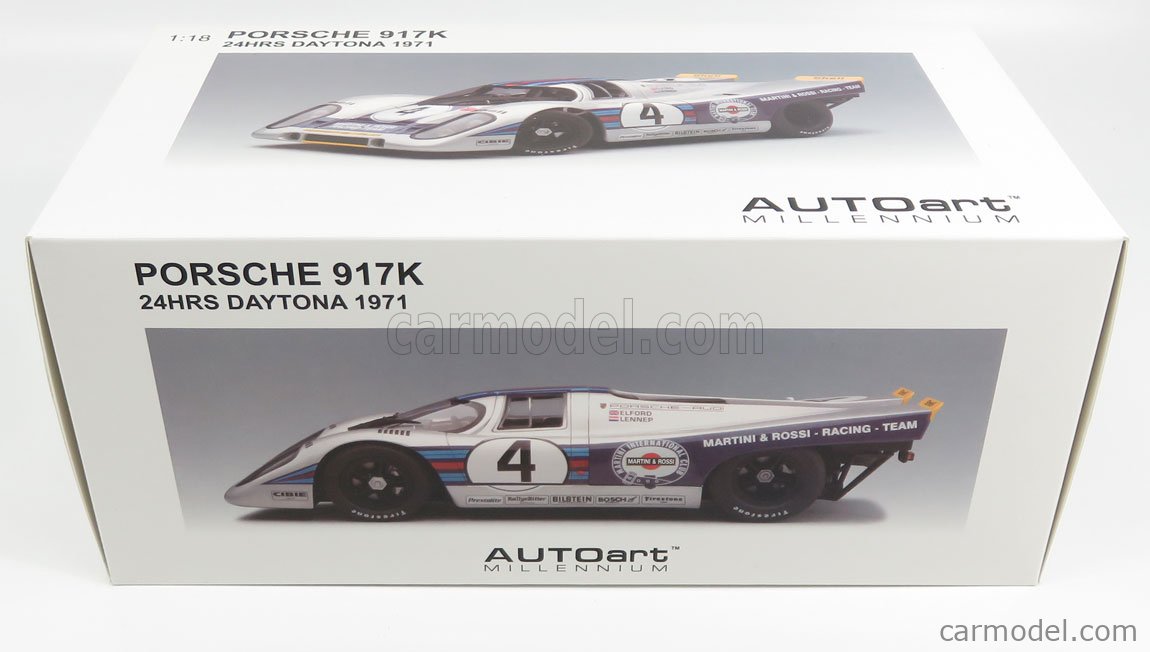 PORSCHE - 917K TEAM MARTINI RACING N 4 24h DAYTONA 1971 V.ELFORD - G.VAN  LENNEP