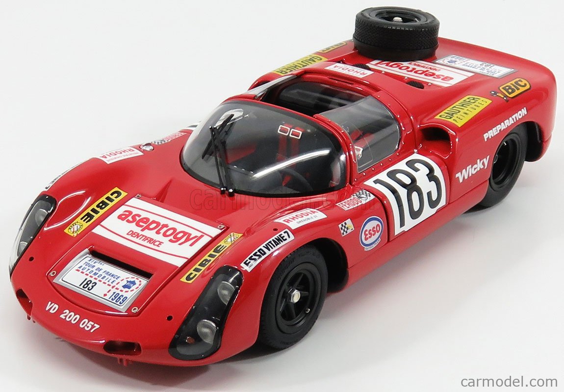 EXOTO MTB00063A Echelle 1/18 | PORSCHE 910 N 183 XIV TOUR DE