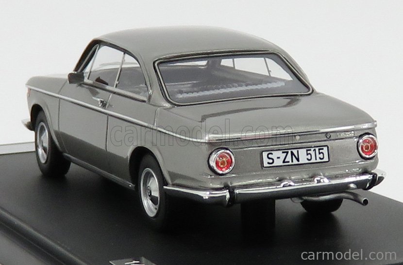 Matrix 30202-012 # BMW 1600-2 Baur Coupe Baujahr 1967 " silbermetallic " 1:43 