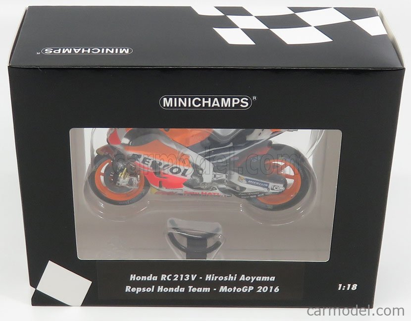 1:18 Minichamps Honda RC213V Moto GP Aoyama 2016