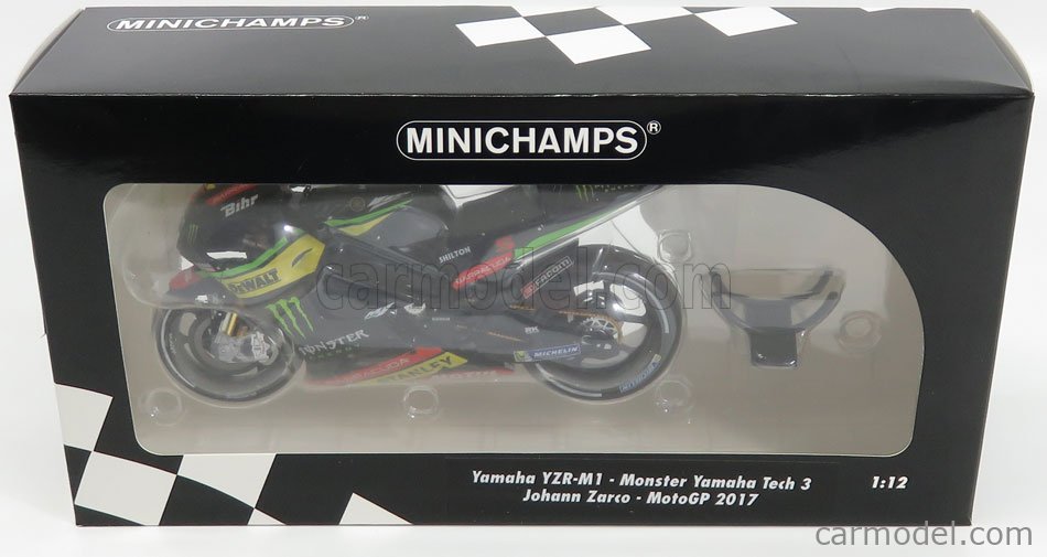1/18 new in box Moto GP 2017 Johann Zarco Yamaha YZR-M1 