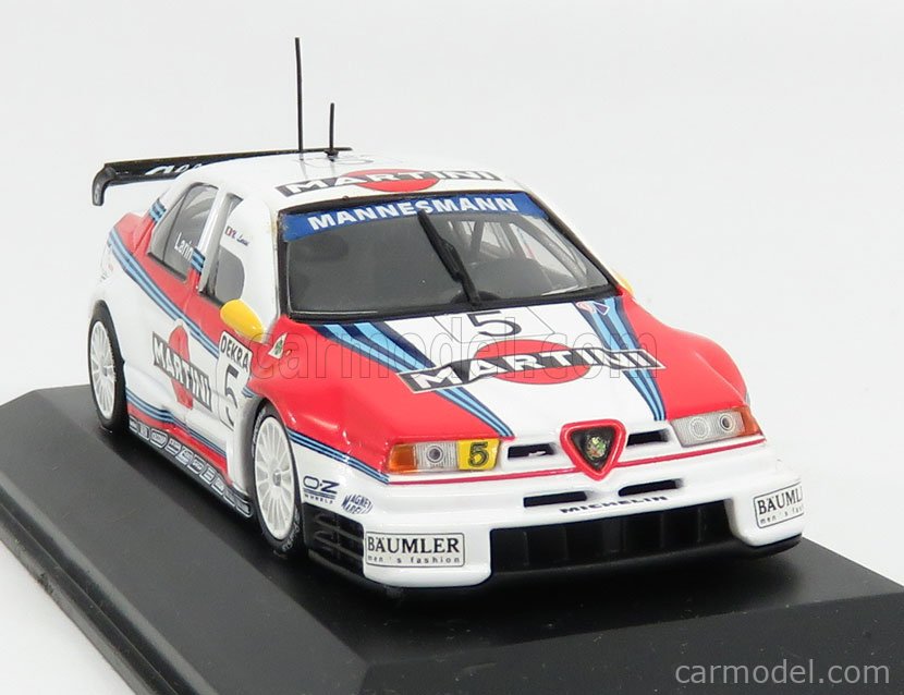Miniature Alfa Romeo 155 1992 Rouge 1/43 - Minichamps - Neuve