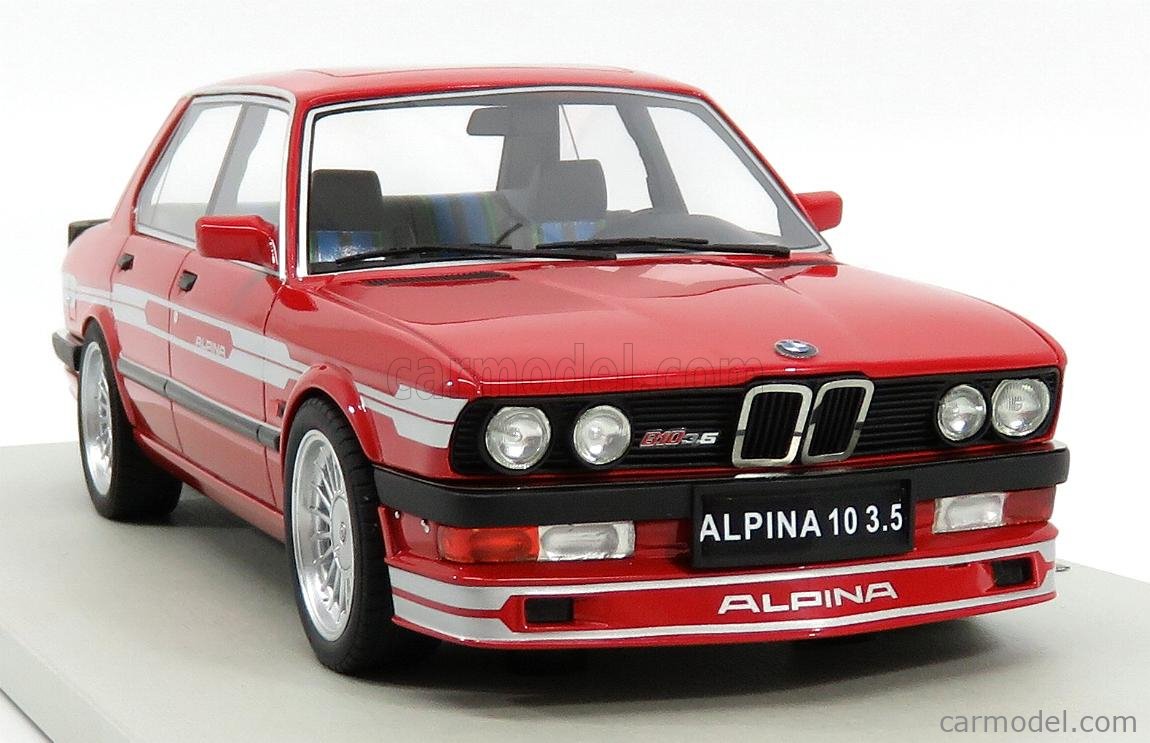 LS-COLLECTIBLES LS044C Escala 1/18  BMW 5-SERIES ALPINA B10 3.5 BITURBO 1989 RED