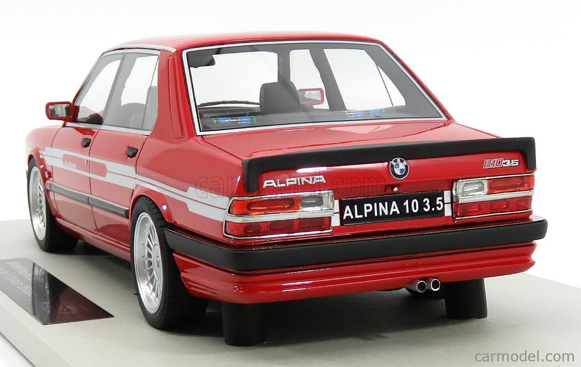 LS-COLLECTIBLES LS044C Escala 1/18  BMW 5-SERIES ALPINA B10 3.5 BITURBO 1989 RED