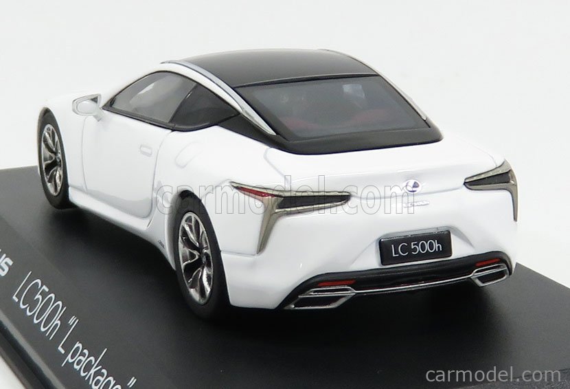 KYOSHO 03675W Scale 1/43 | LEXUS LC500H COUPE L PACKAGE 2016 WHITE