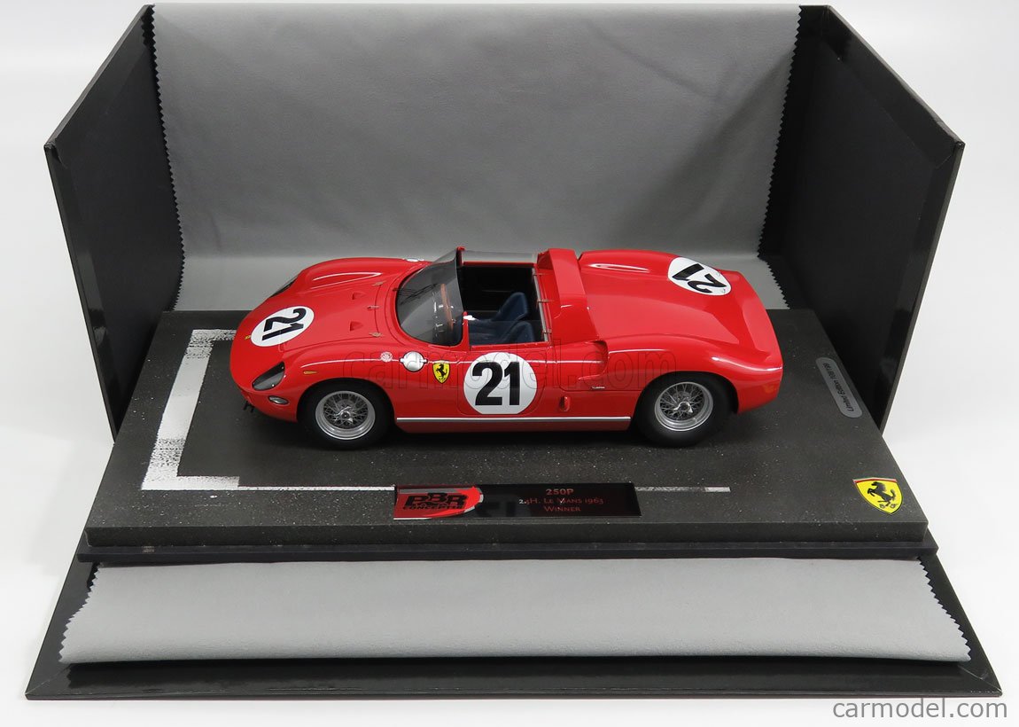 BBR-MODELS BBRC1826B Scale 1/18 | FERRARI 250P SPIDER 3.0L V12 TEAM ...