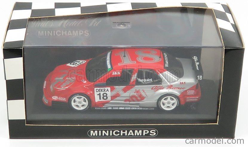 MINICHAMPS 430960518 Scale 1/43 | ALFA ROMEO 155 V6 Ti TEAM ALFA