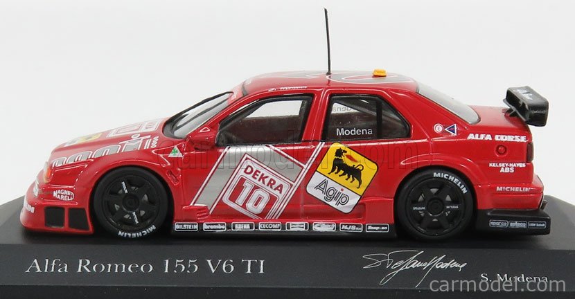 Alfa Romeo 155 V6 TI DTM 1995 Schübel, TV Spielfilm Nr.12, Alboreto