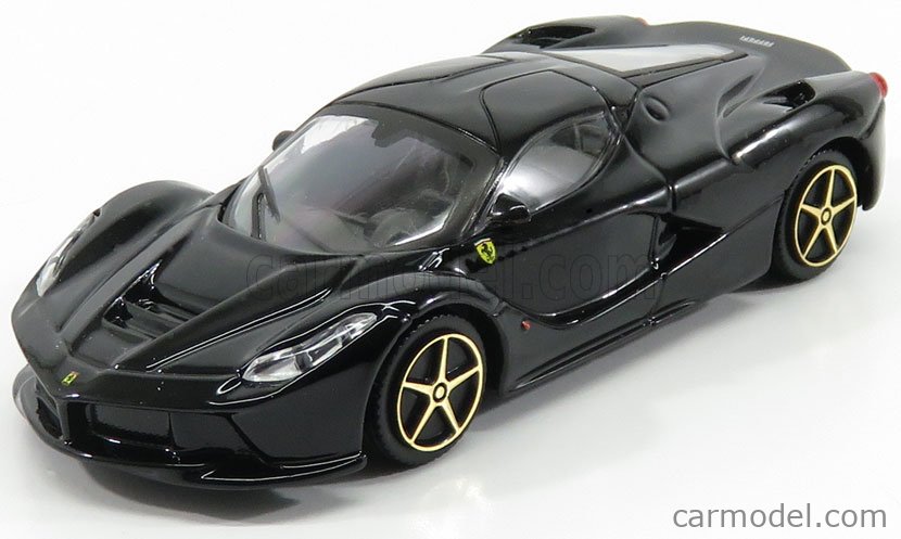 BURAGO 18-31137BK Scale 1/43 FERRARI LAFERRARI 2013 BLACK