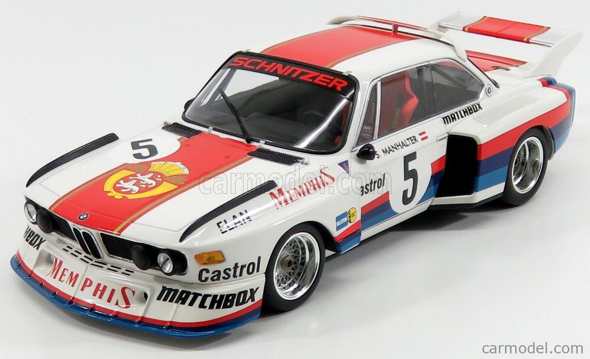 ミニチャンプス 1/18 BMW 3.5CSL - ミニカー