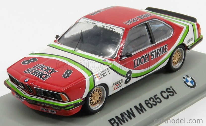 ミニカー　1/43 BMW 635 Csi #8 24H Spa 1983 M. Delcourt - M. Vanoli - J. M. Baert [SB651] Minicar 1/43 BMW 635 Csi #8 24H Spa 1983 M. Delcourt - M