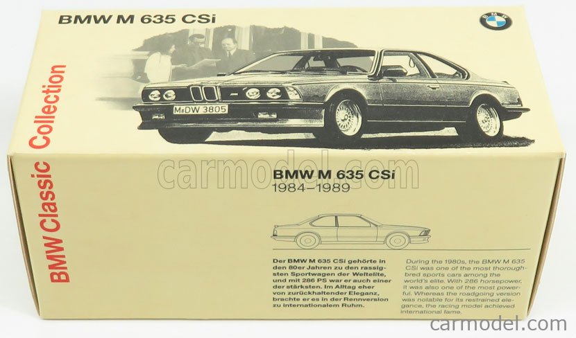 ミニカー　1/43 BMW 635 Csi #8 24H Spa 1983 M. Delcourt - M. Vanoli - J. M. Baert [SB651] ARTIGIANALE CODE3 Scale 1/43 | BMW 6-SERIES 635 CSI COUPE