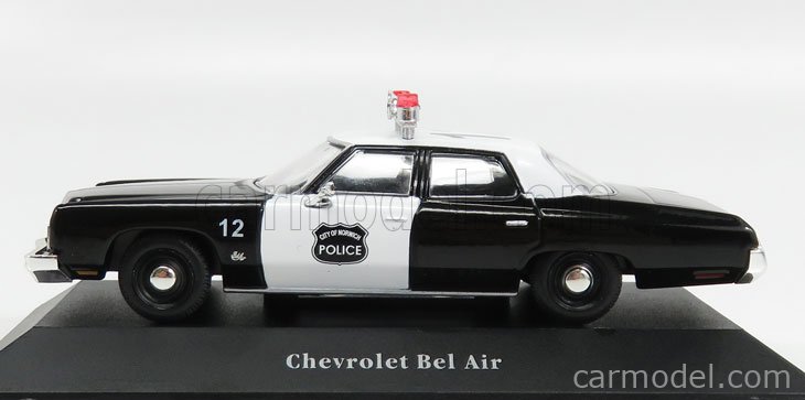 LIMITED EDITION Chevrolet Bel Air USA 1973 Police Car  1 /43 scale 