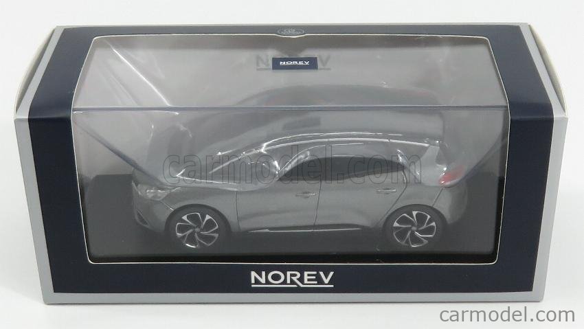 Renault Scenic 2016 Cassiopée Grey & Black 1/43 NOREV 517732 