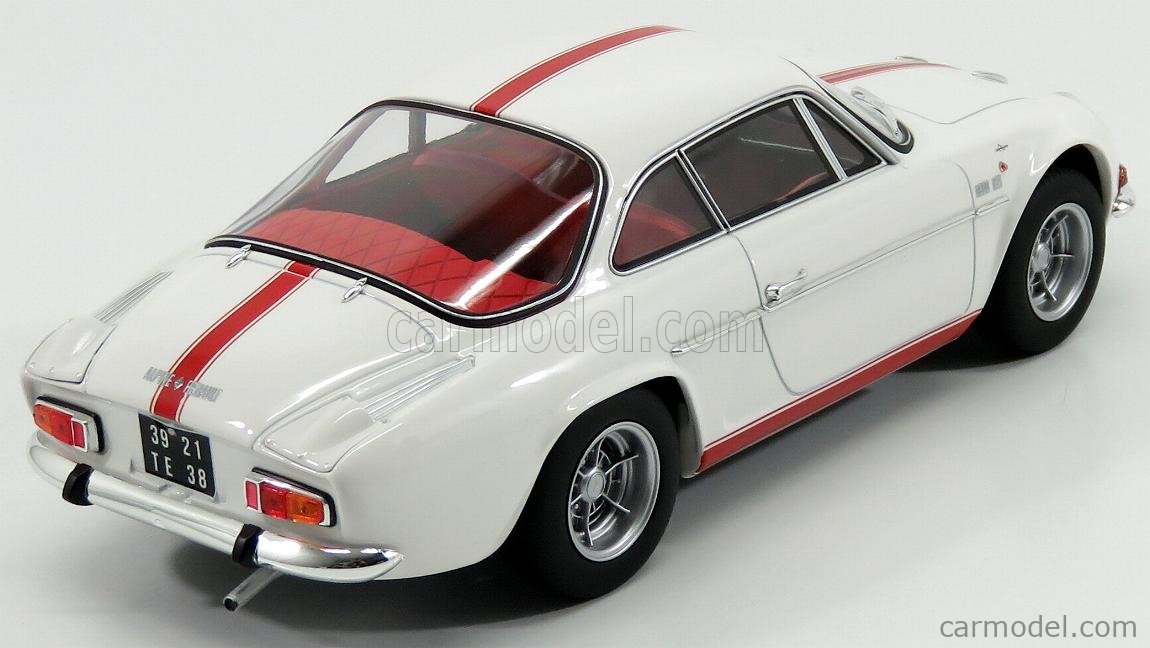 1971 RENAULT ALPINE A110 1600S WHITE 1/18 DIECAST MODEL CAR BY NOREV 185303