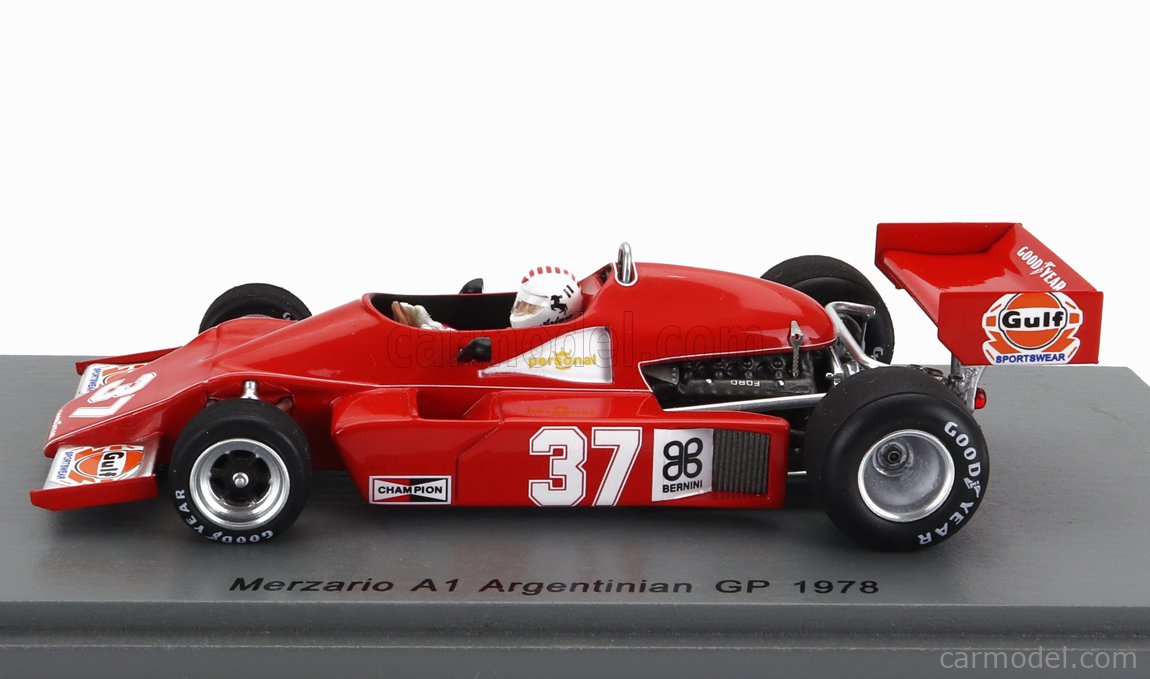  OPO 10 - Miniature car Formula 1 1/43 Compatible with MERZARIO  A1 1978 Arturo Merzario - FD172 : Toys & Games